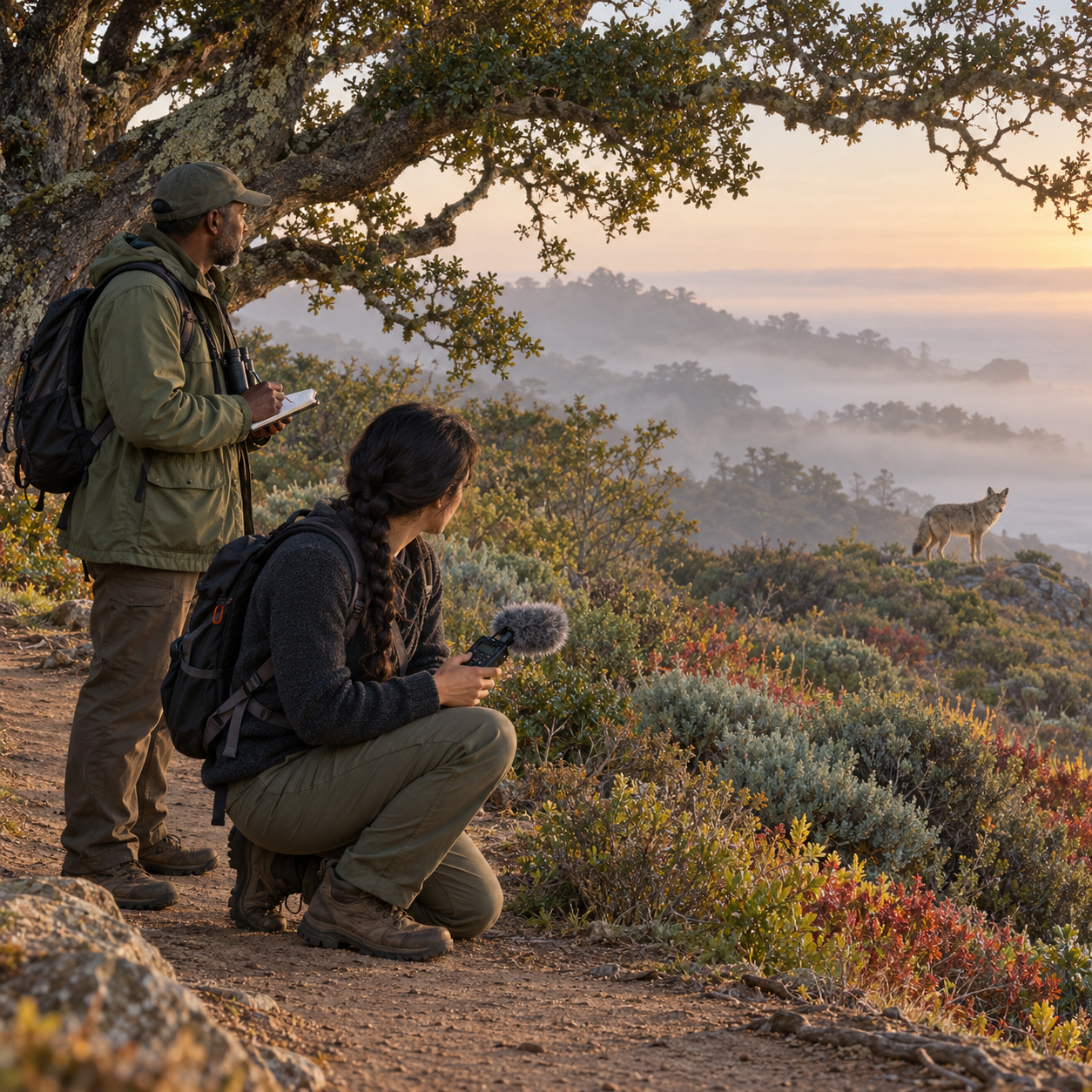 A fictional dawn walk tests what a short recording can reveal about place, memory and the limits of observation.
