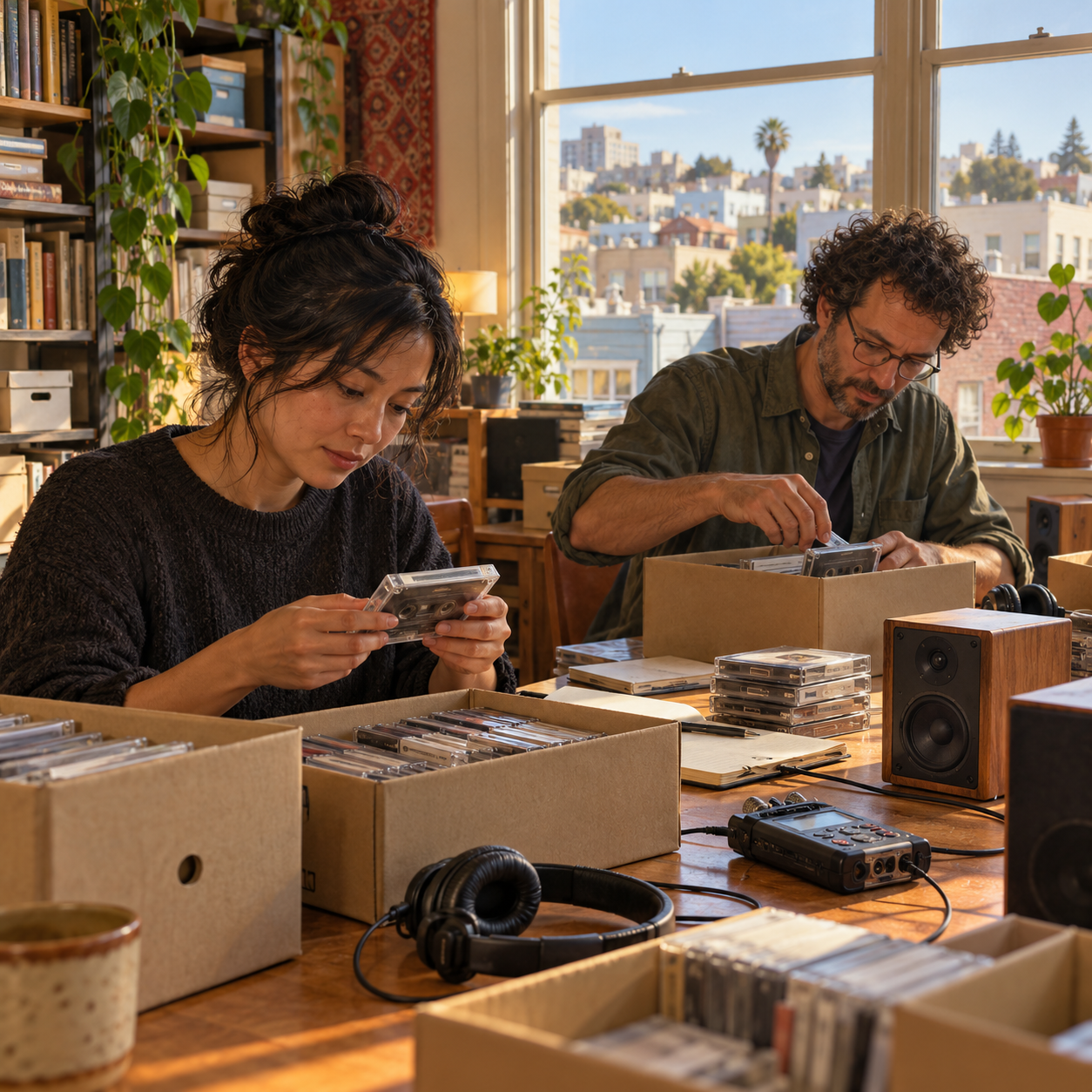 A small fictional sound archive preserves contributed recordings while learning that access, consent and accurate labels are separate responsibilities.
